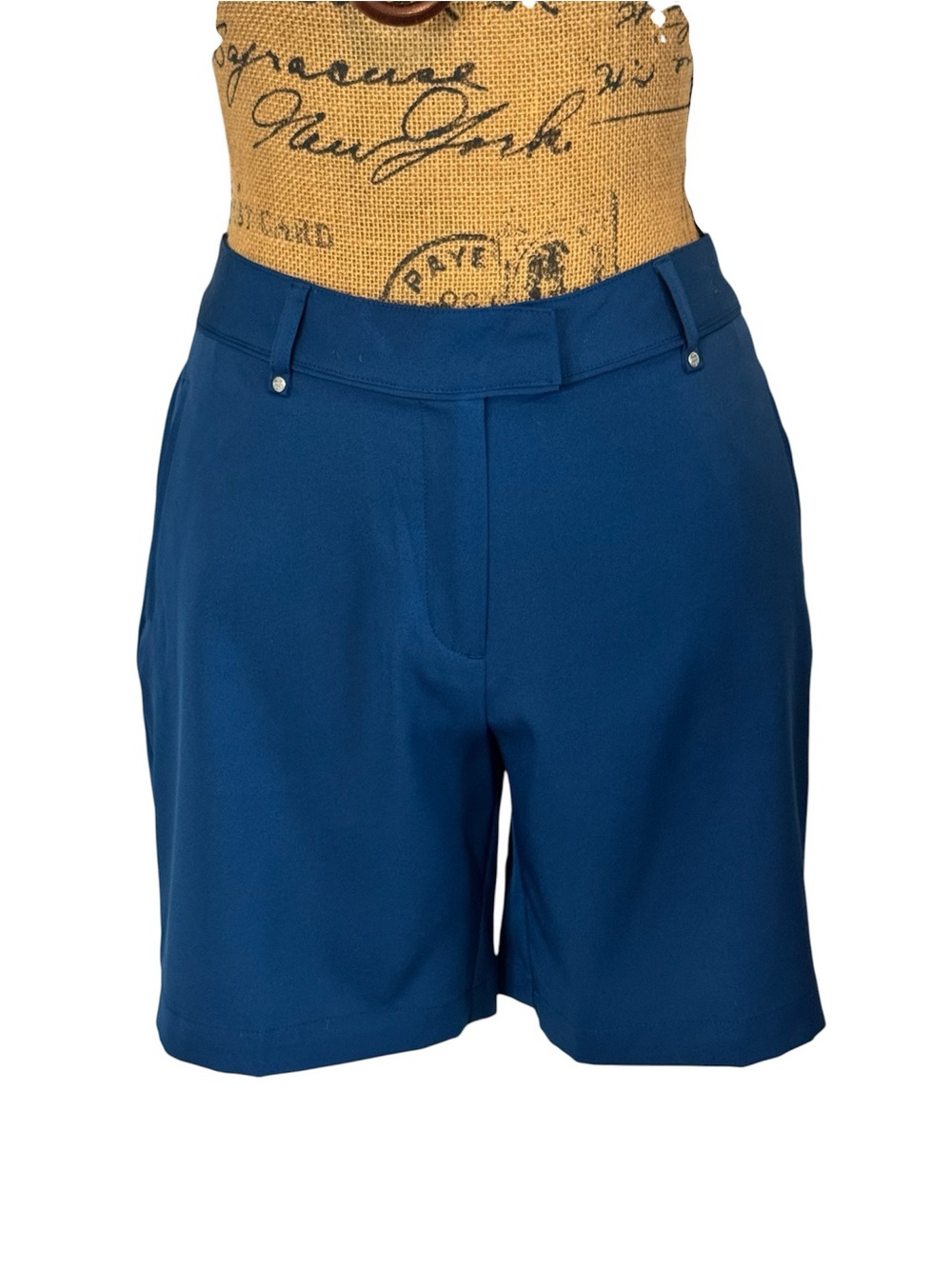 Lady Hagen Essentials Blue Golf Shorts Womens Size 6 Stretch Athletic